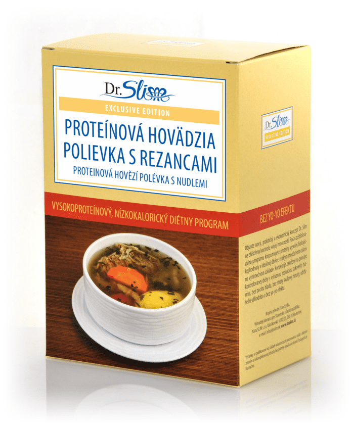 Proteínová hovädzia polievka s rezancami