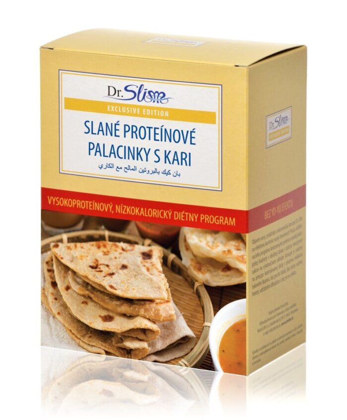 Proteínová slaná palacinka s kari