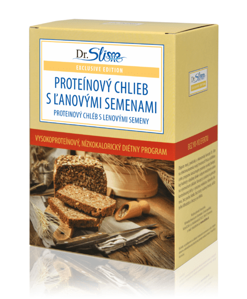 Proteínový chlieb s ľanovými semenami