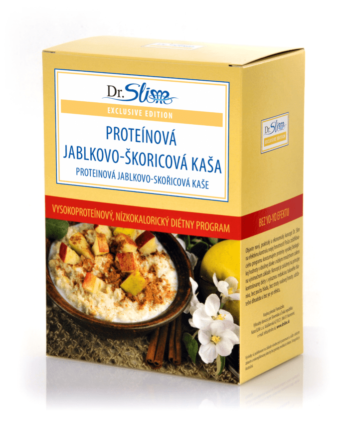 Proteínová jablkovo-škoricová kaša