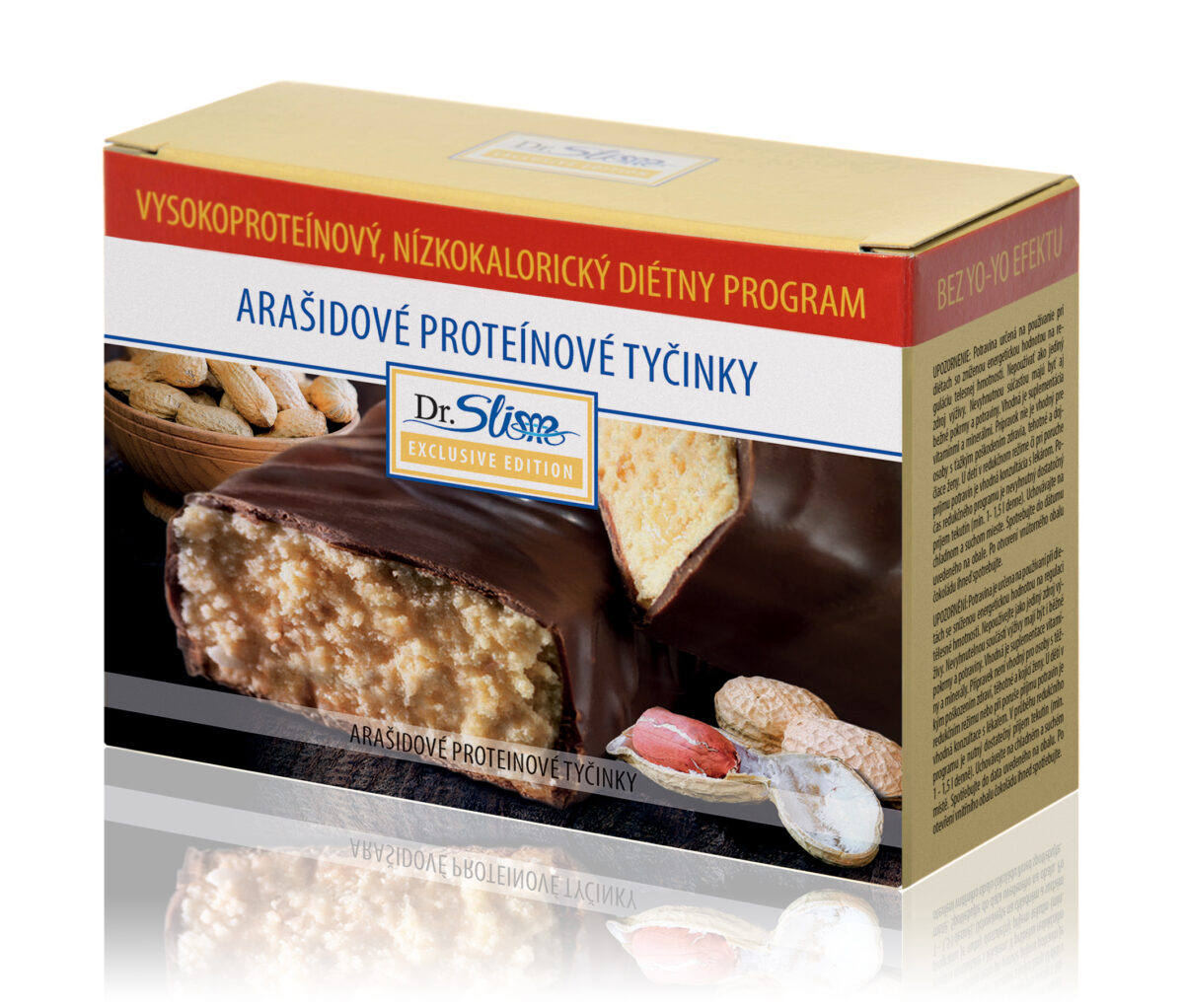 Arašidové proteínové tyčinky