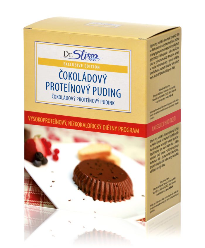 Čokoládový proteínový puding
