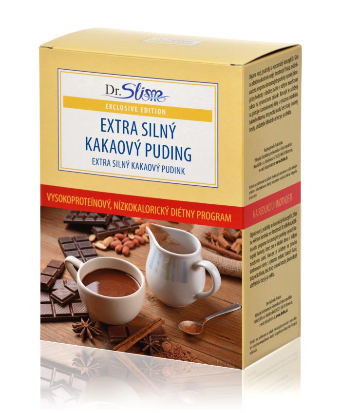 Extra silný kakaový puding