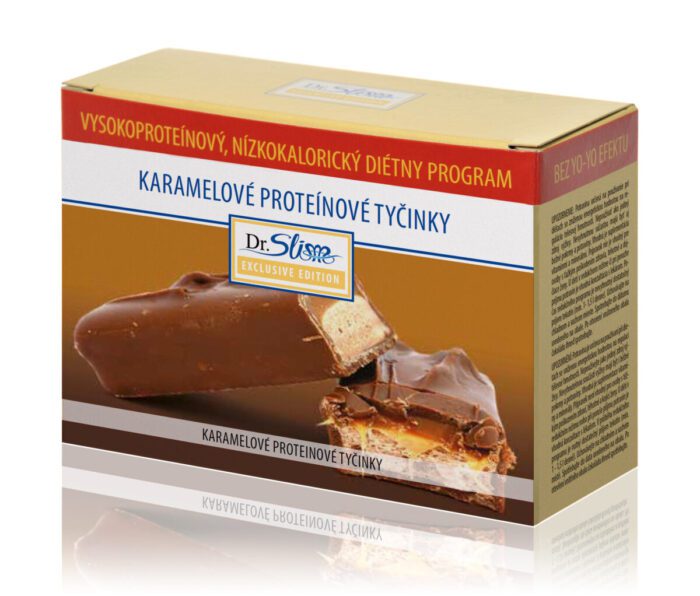 Karamelové proteínové tyčinky