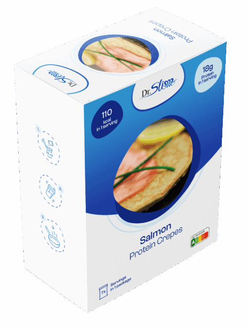 Lososové proteínové placky