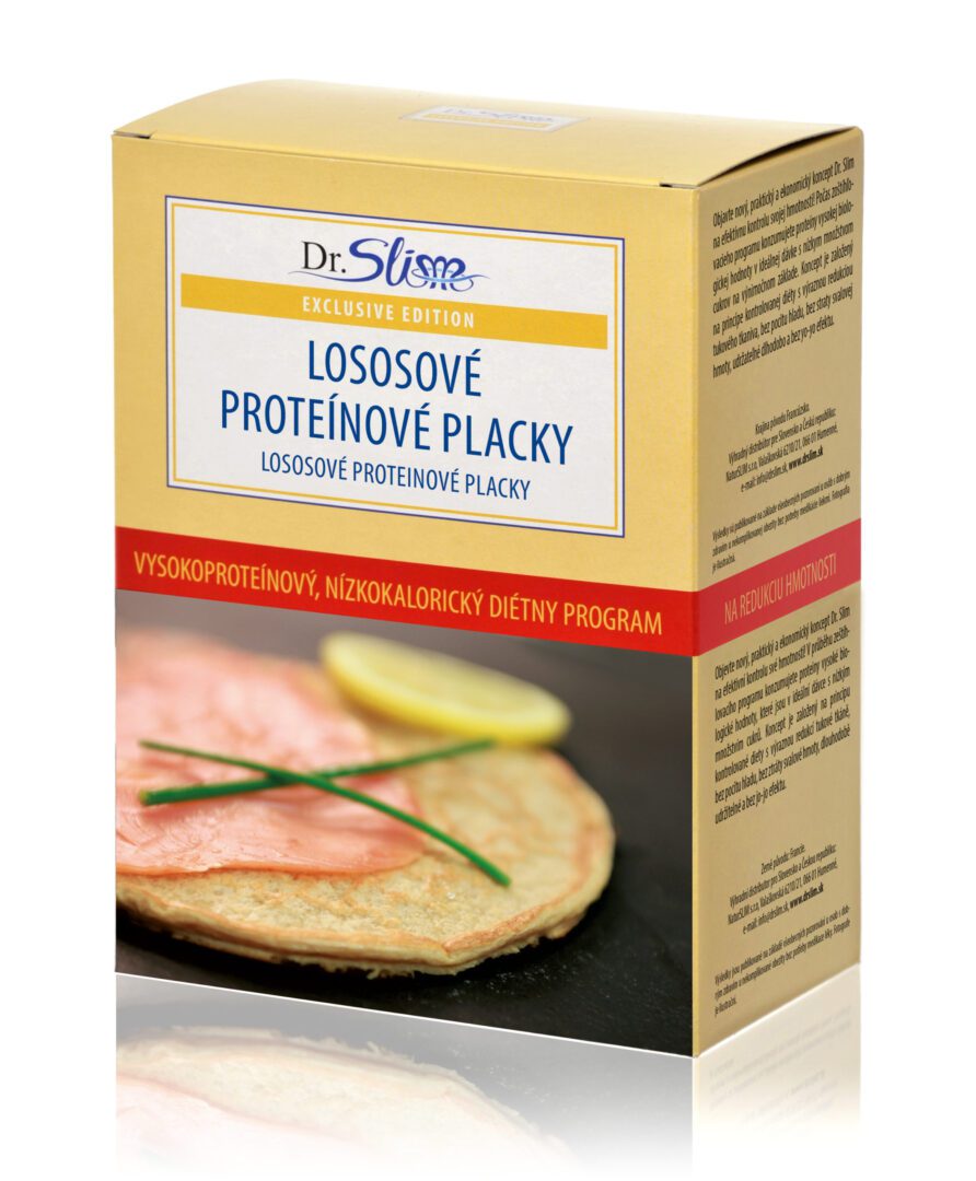 Lososové proteínové placky