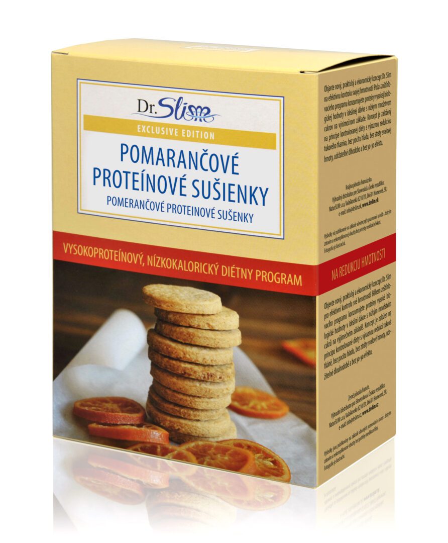 Pomarančové proteínové sušienky