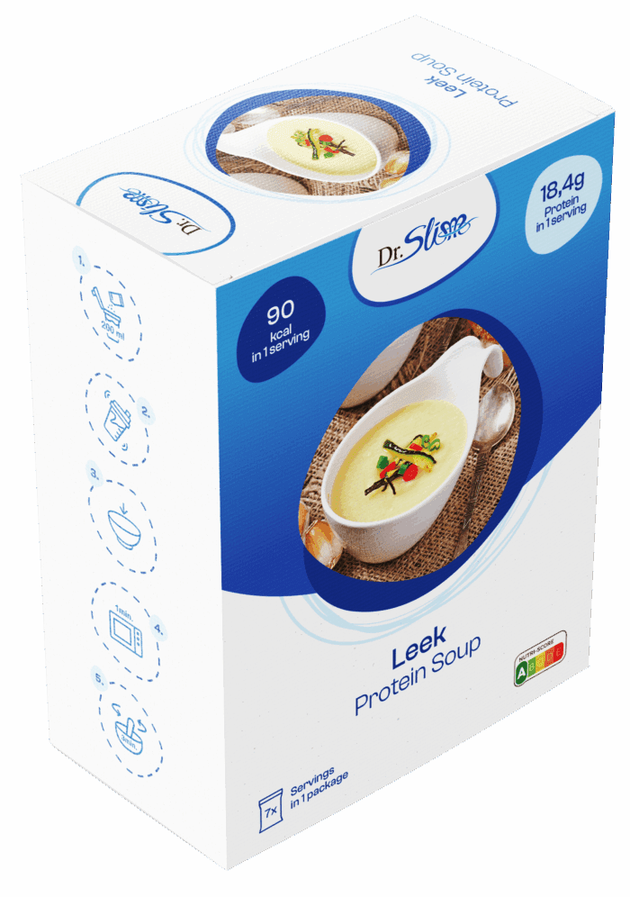 Pórová proteínová polievka