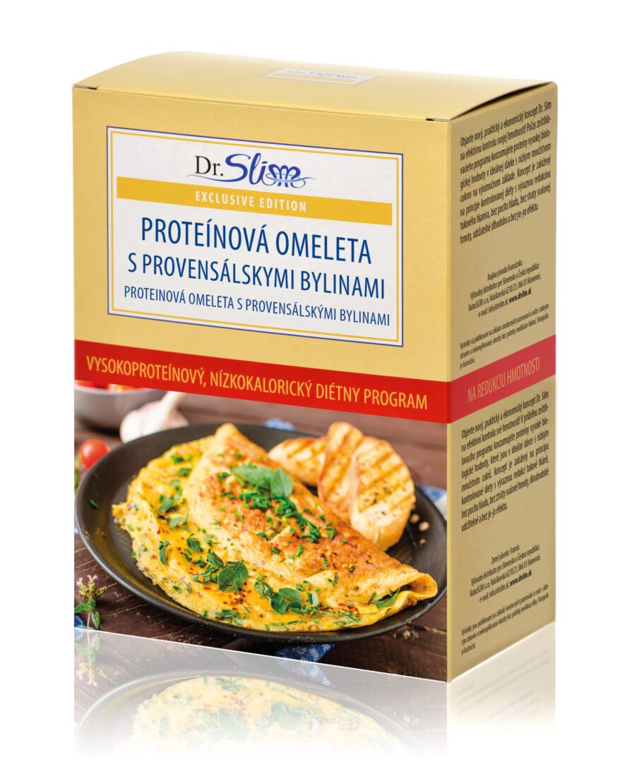 Proteínová omeleta s provensálskymi bylinami