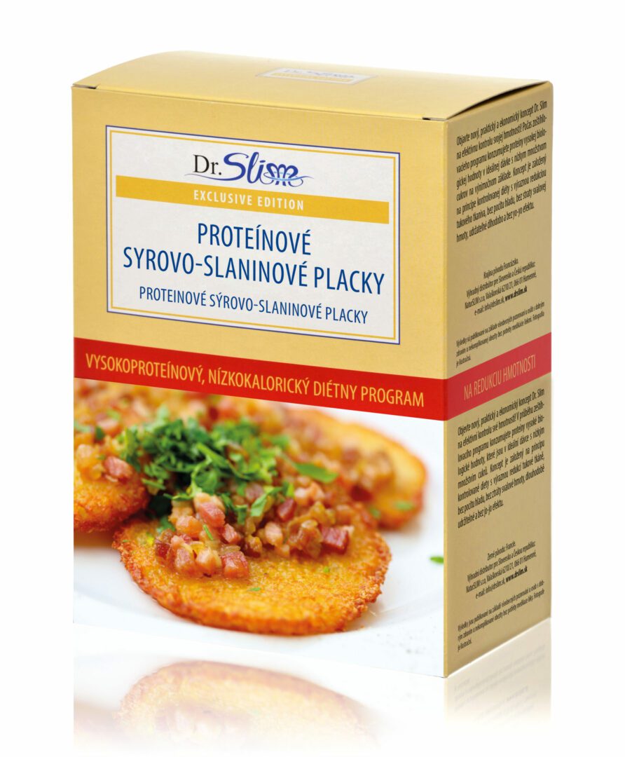 Proteinové syrovo-slaninové placky