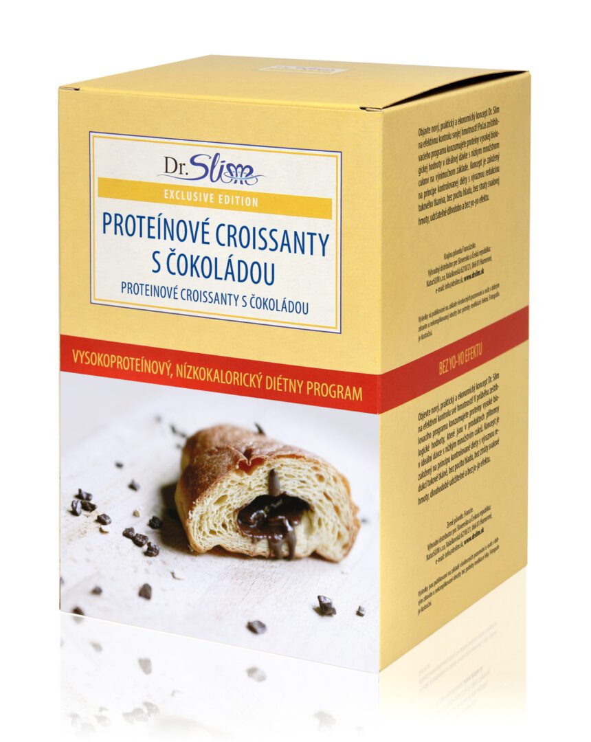 Proteínové croissanty s čokoládou