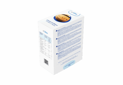 Proteinové syrovo-slaninové placky
