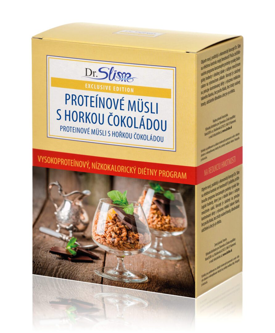 Proteínové müsli s horkou čokoládou