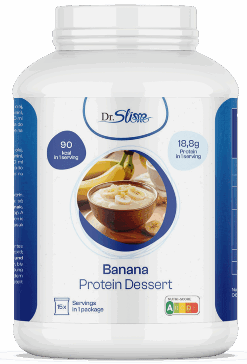 XXL 450g Proteínový banánový dezert