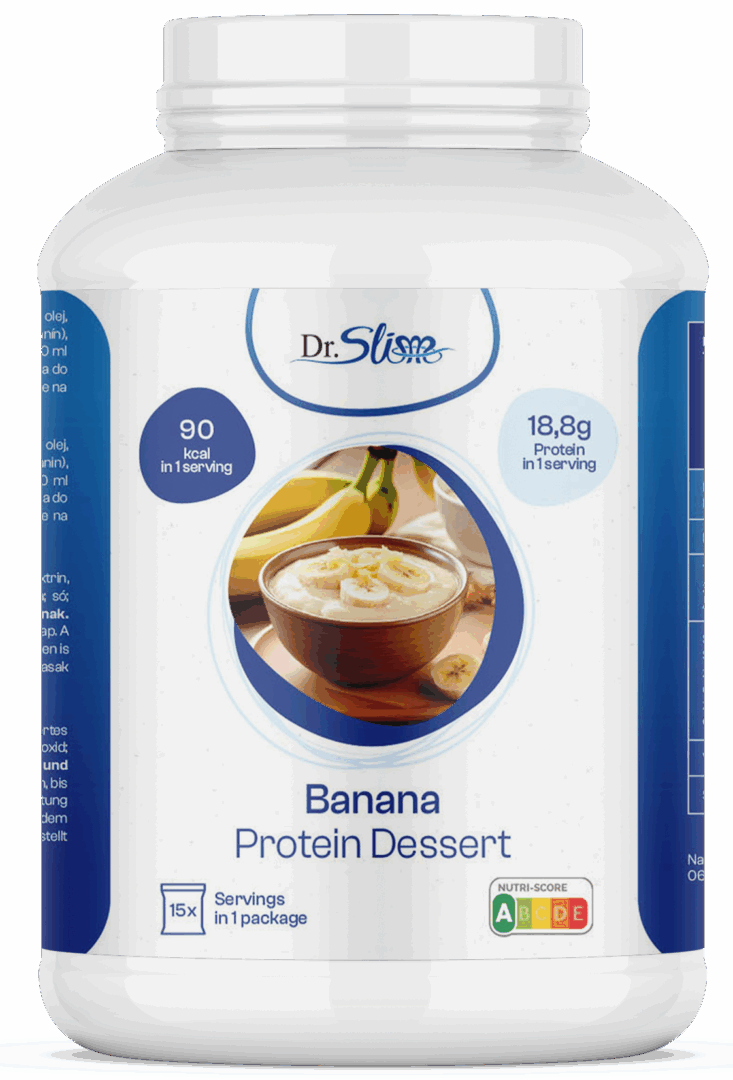 XXL 450g Proteínový banánový dezert XXL 450g Proteínový banánový dezert