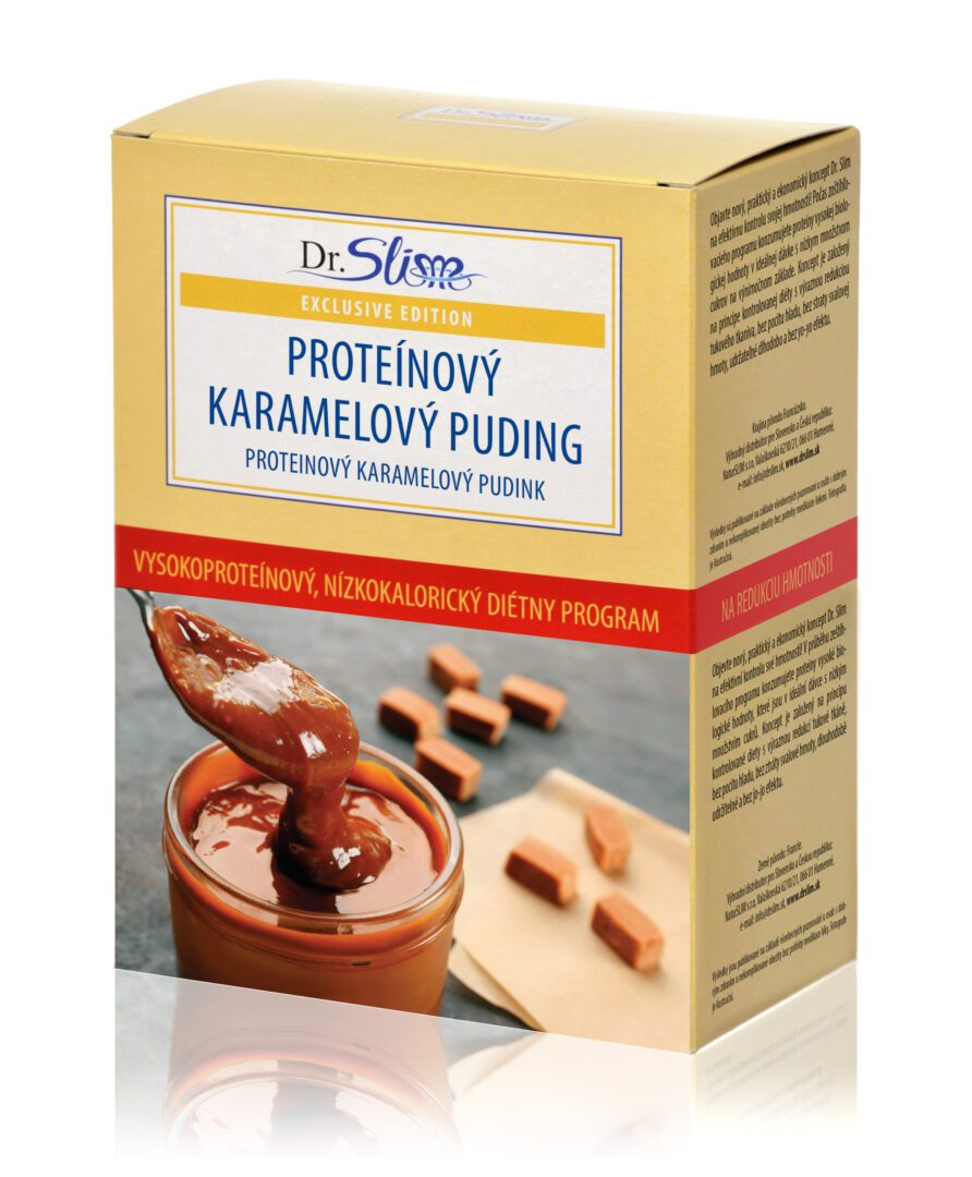 Proteínový karamelový puding