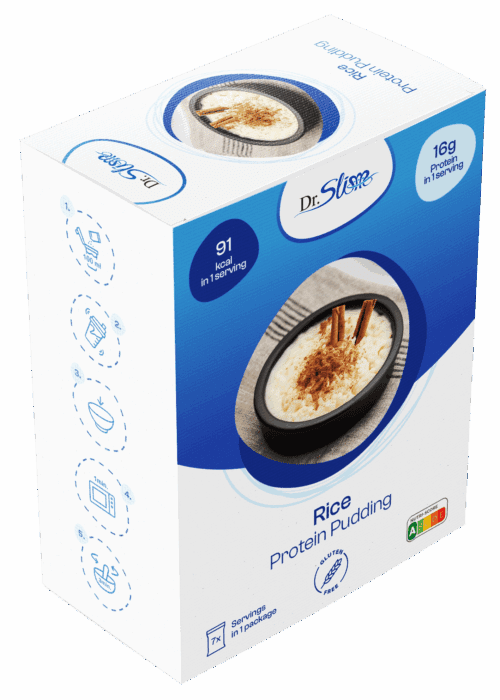 Proteínový ryžový puding