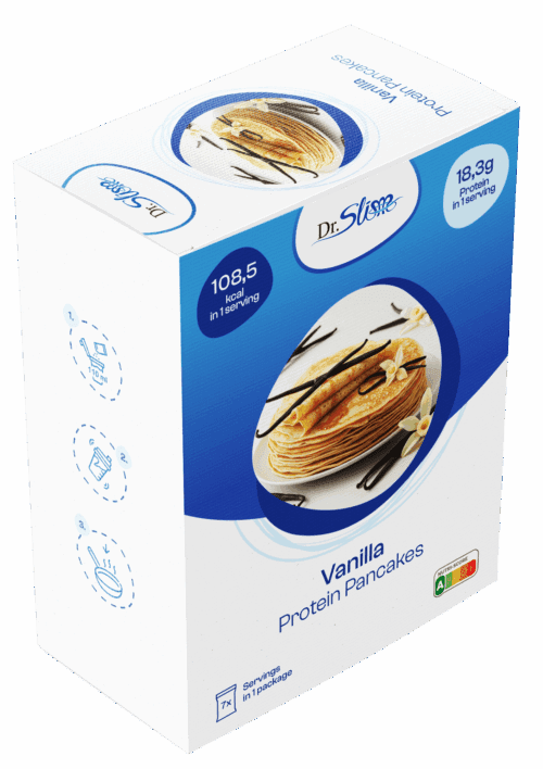 Vanilkové proteínové palacinky