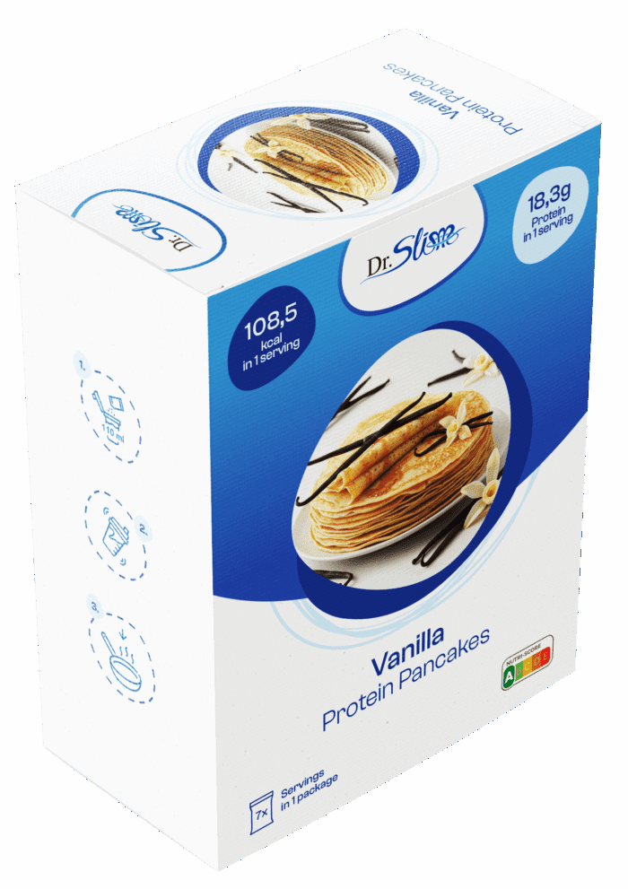Vanilkové proteínové palacinky