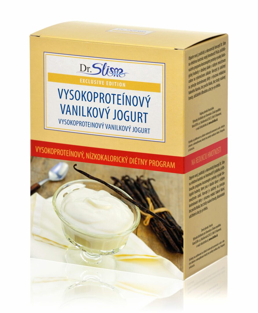 Vysokoproteínový vanilkový jogurt