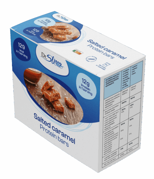 Karamelové proteínové tyčinky