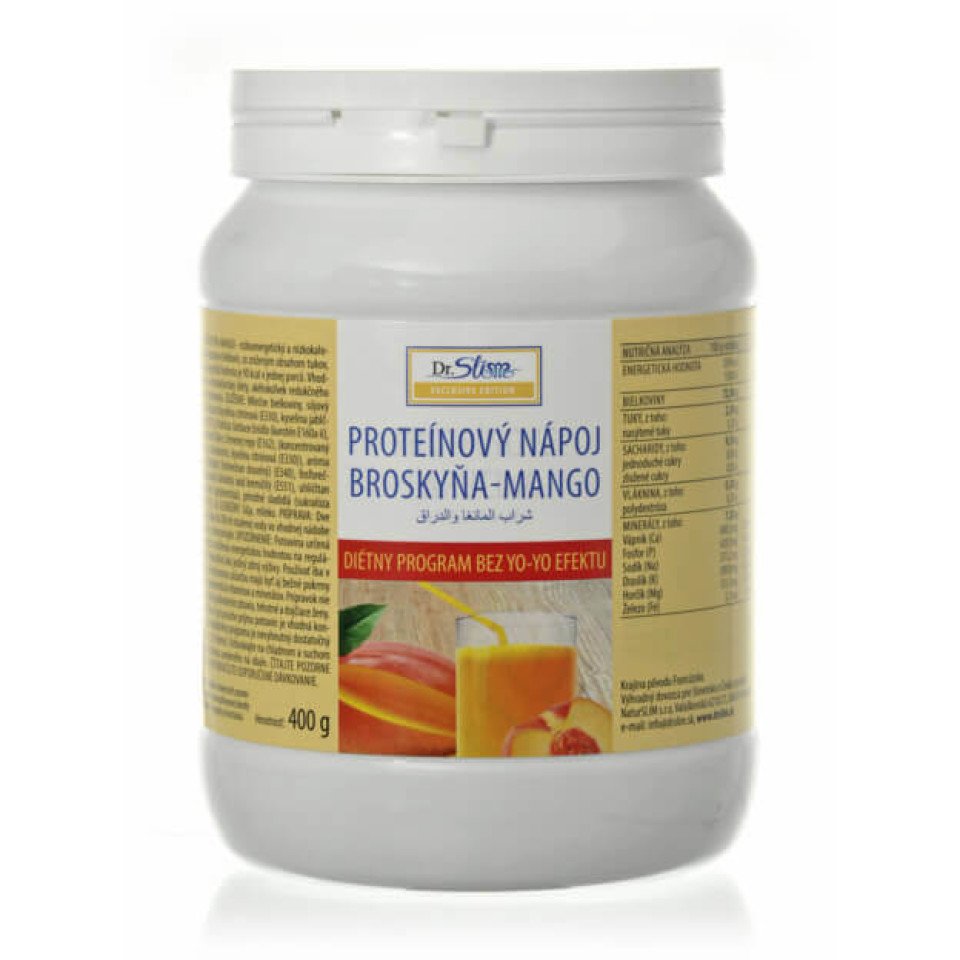 XXL 400g Proteínový nápoj broskyňa-mango