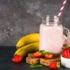 Jahodovo-banánový proteínový nápoj - Image 3