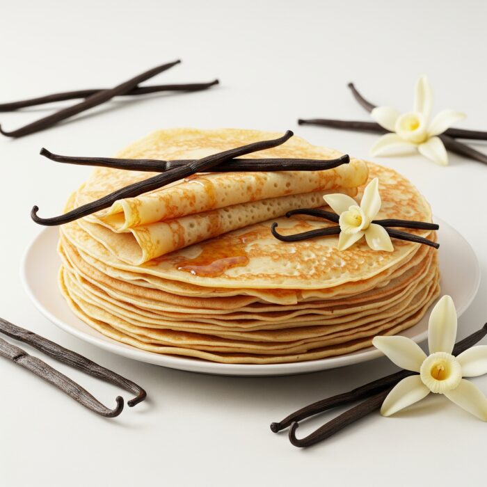 Vanilkové proteínové palacinky
