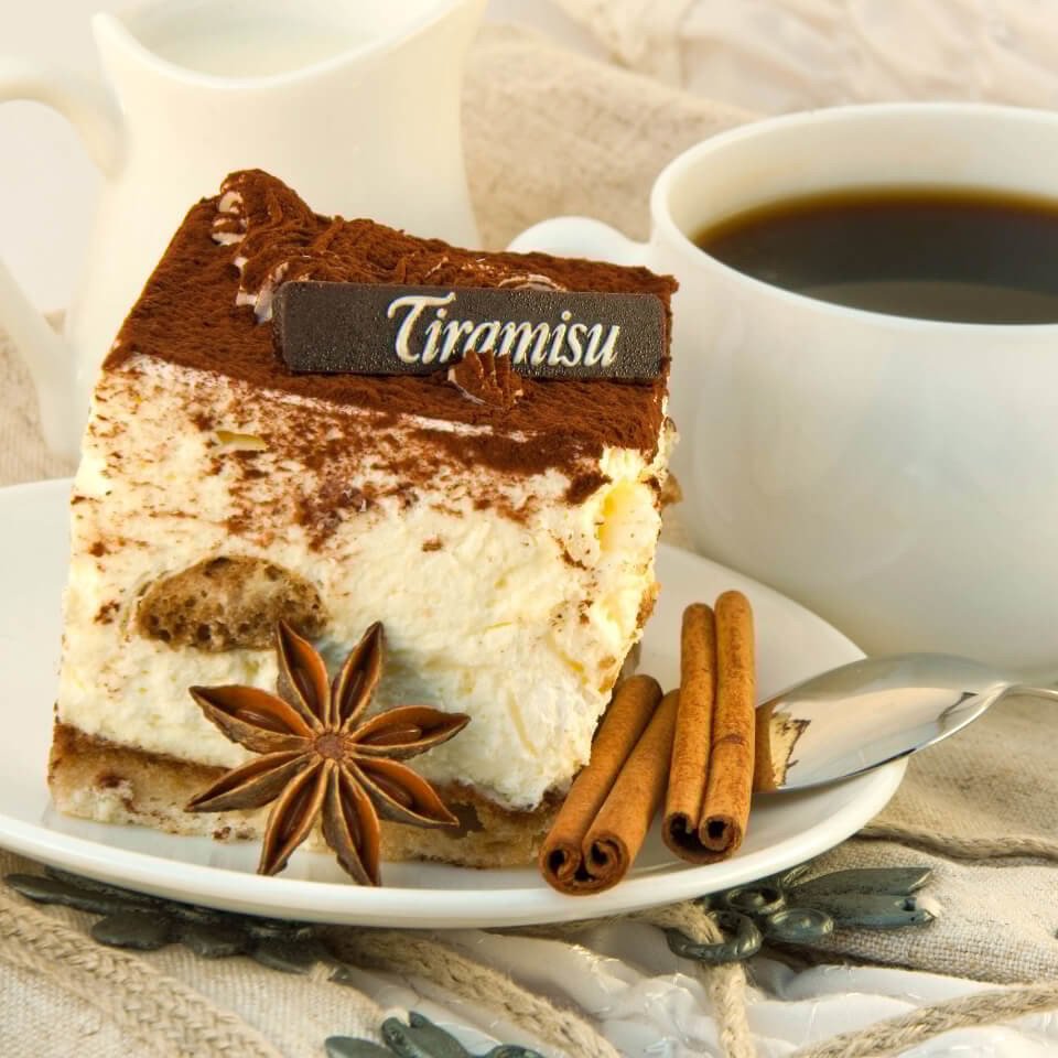 Proteínový tiramisu dezert