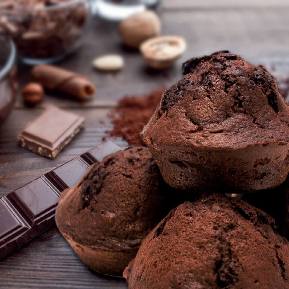 Proteínové čokoládové brownies