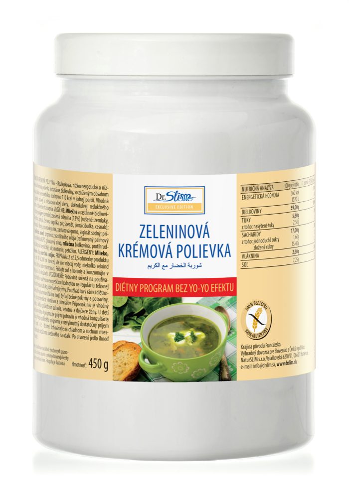 Zeleninová krémová polievka XXL 450g box