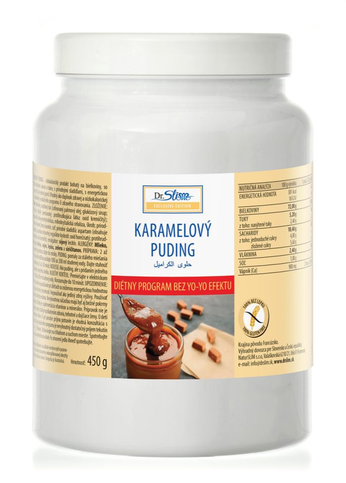 Karamelový puding XXL 450 g