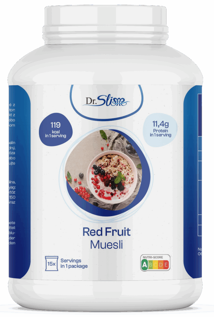 Musli s červeným ovocím XXL 450g box Musli s červeným ovocím XXL 450g box