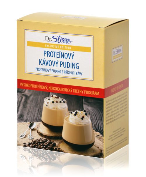 Proteínový kávový puding