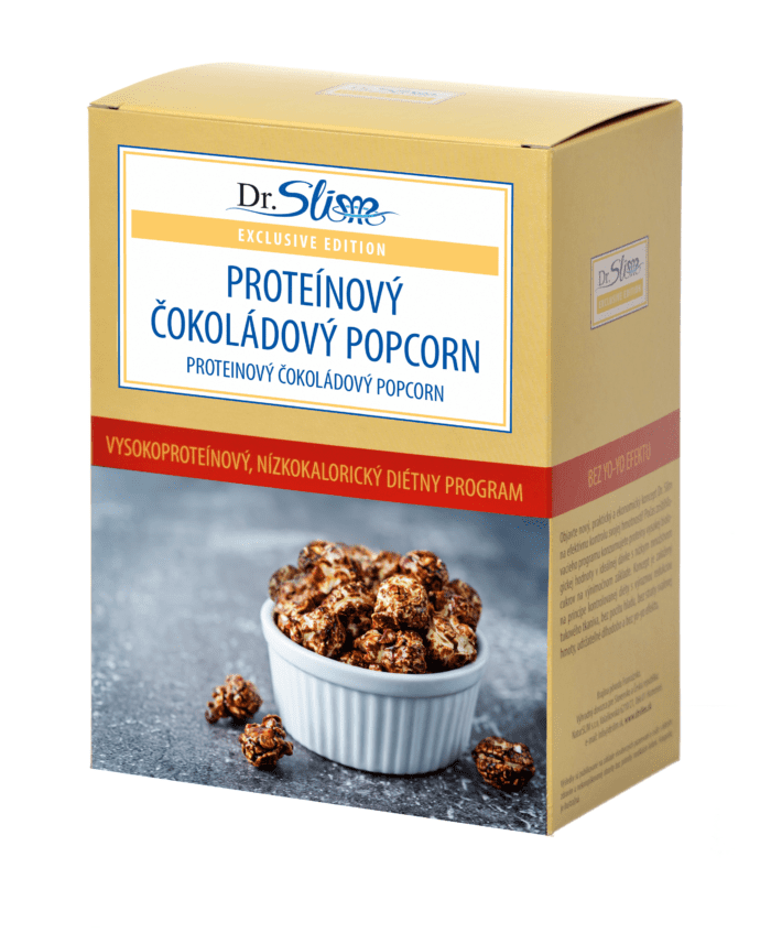 Proteínový čokoládový popcorn
