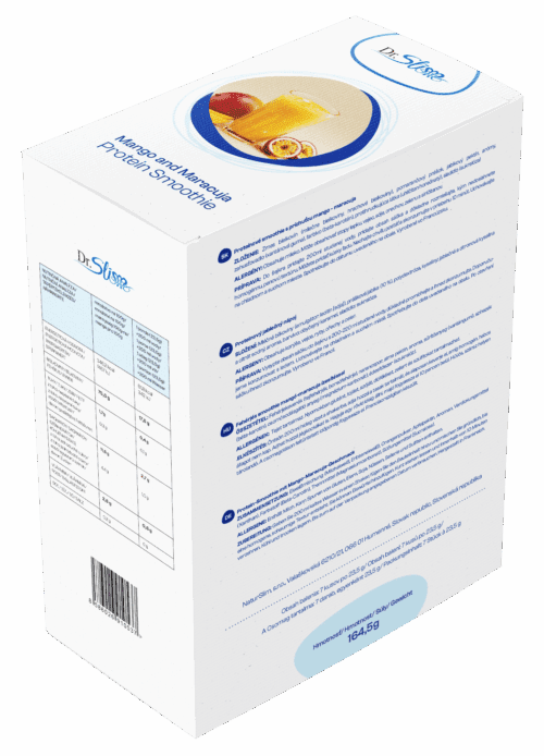 Proteínové smoothie s príchuťou mango – maracuja
