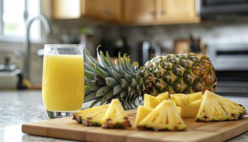 XXL Proteínový ananásový nápoj s kolagénom