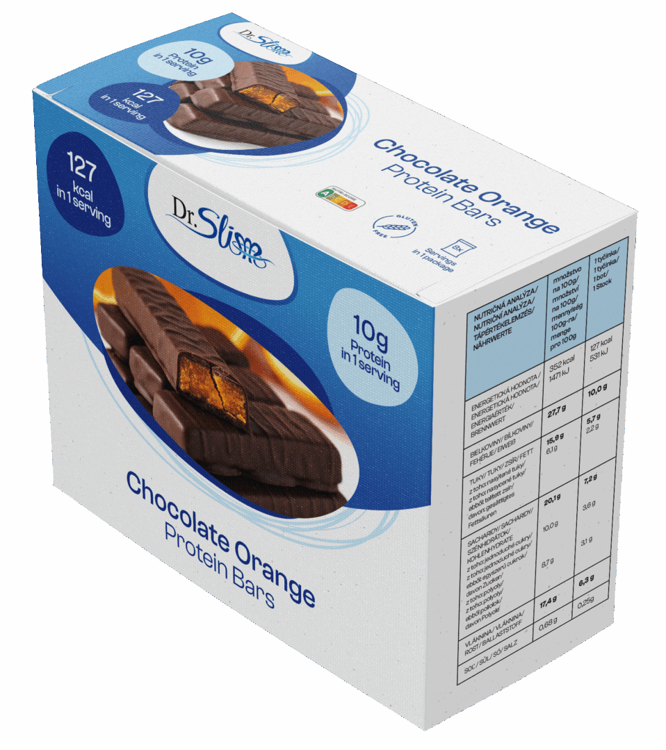 Čokoládovo pomarančové proteínové tyčinky Čokoládovo pomarančové proteínové tyčinky