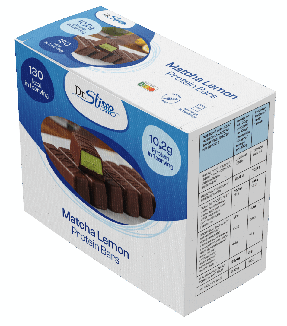 Proteínové tyčinky matcha citrón Proteínové tyčinky matcha citrón