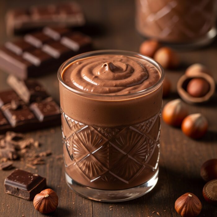 ⁠Proteínový kolagénový nápoj s príchuťou gianduja čokoláda