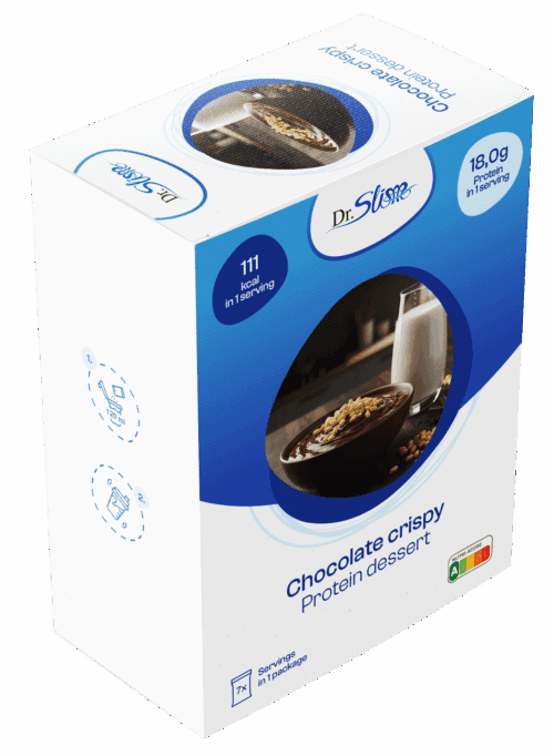 Proteínový čokoládový dezert s burizónmi