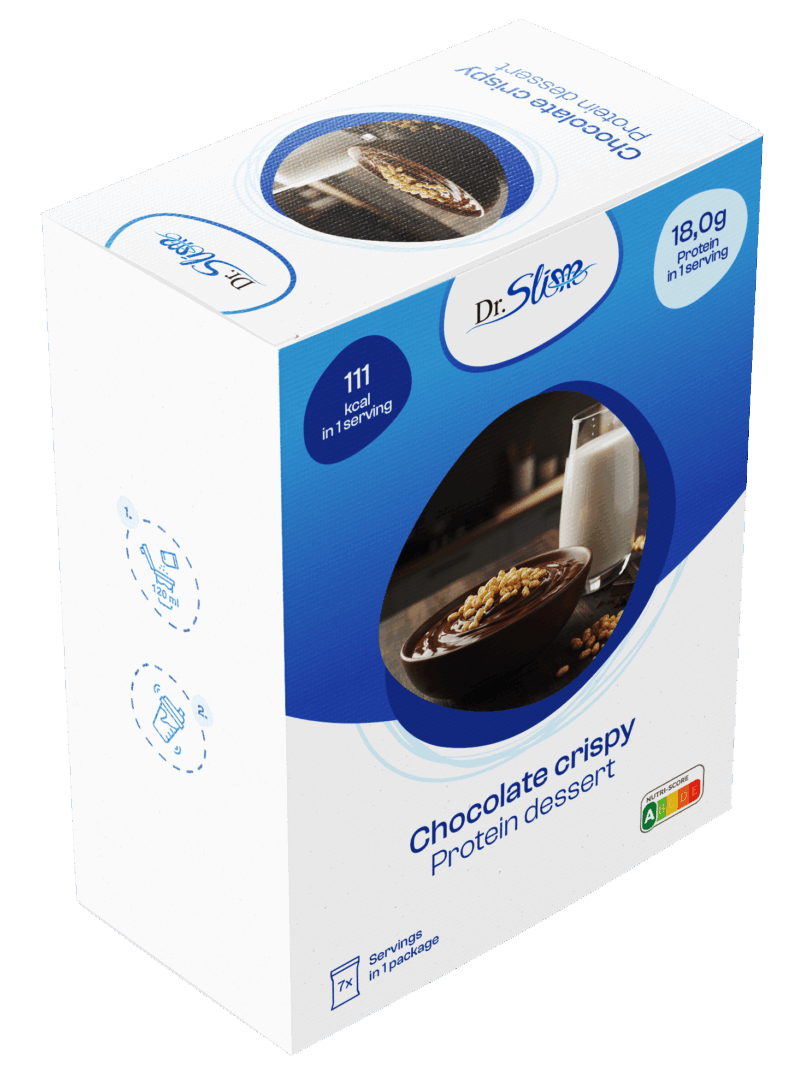 Proteínový čokoládový dezert s burizónmi Proteínový čokoládový dezert s burizónmi