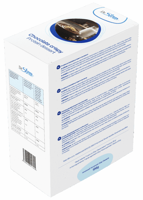 Proteínový čokoládový dezert s burizónmi