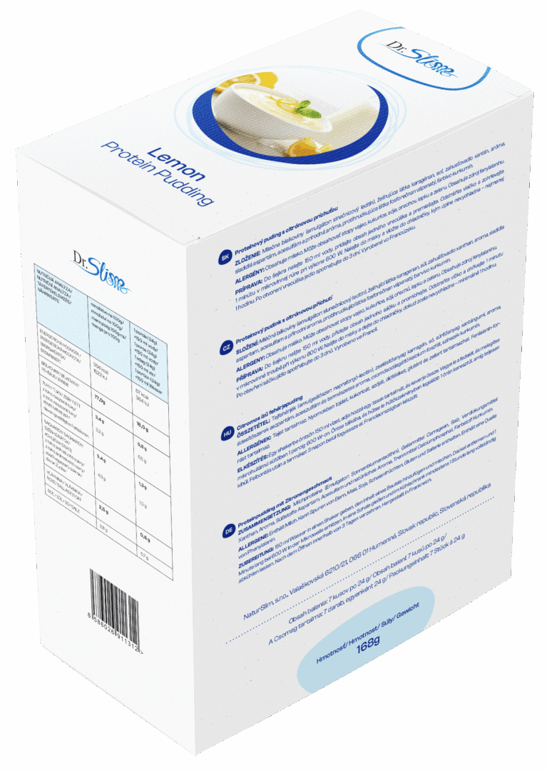 Proteínový puding s citrónovou príchuťou Proteínový puding s citrónovou príchuťou
