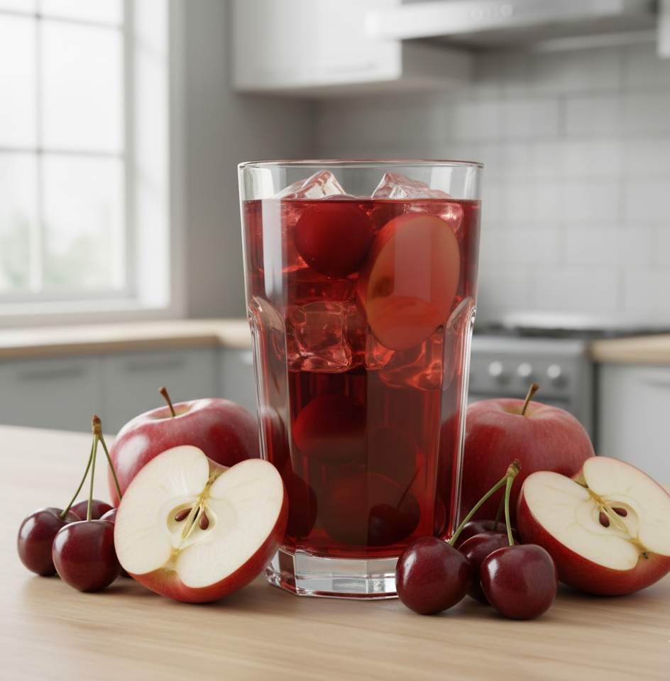 Proteínový čerešňovo jablkový nápoj Proteínový čerešňovo jablkový nápoj