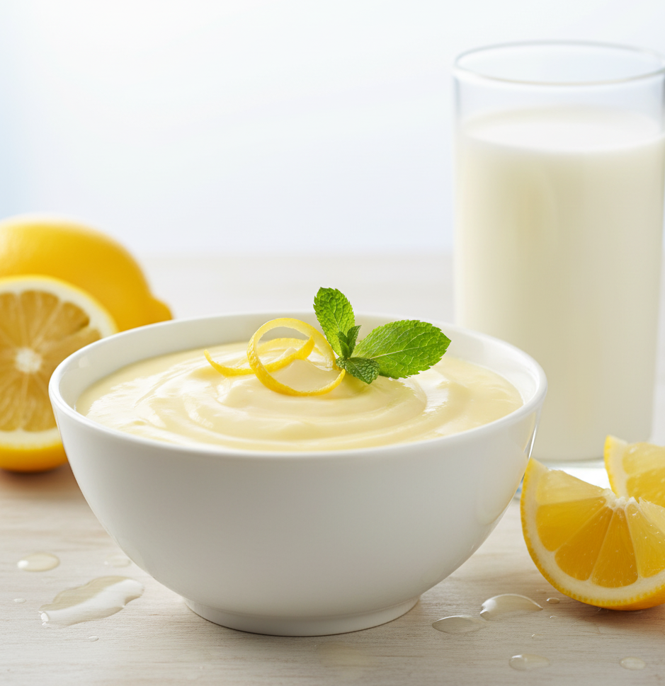 Proteínový puding s citrónovou príchuťou Proteínový puding s citrónovou príchuťou